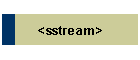 <sstream>